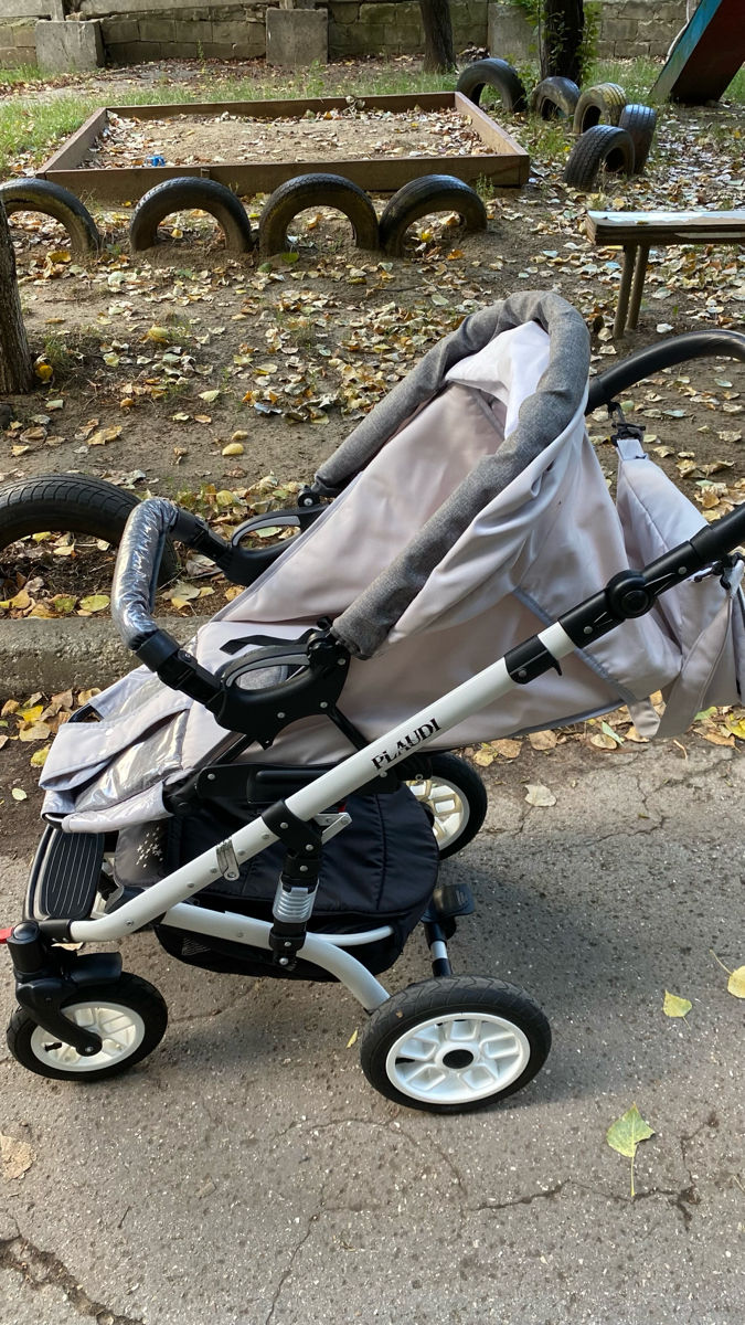 Cărucior 2in1 Mikrus Plaudi în stare foarte bună foto 6
