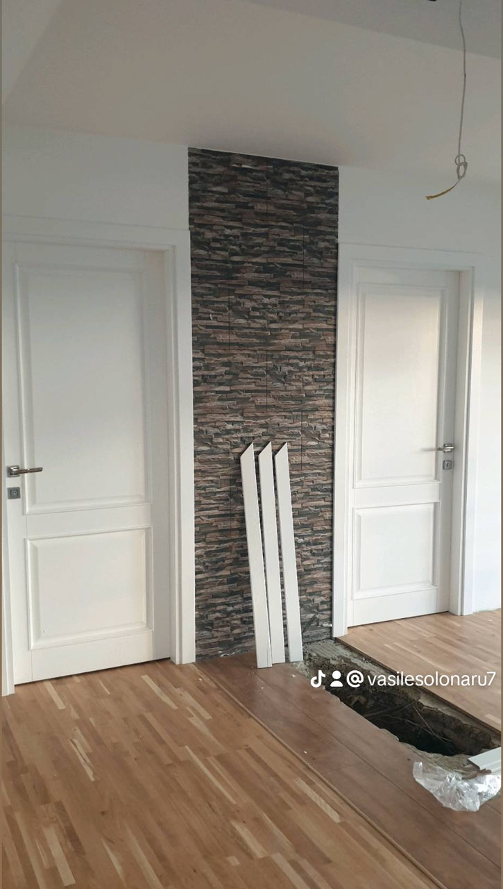 usi la comanda din lemn tare foto 1