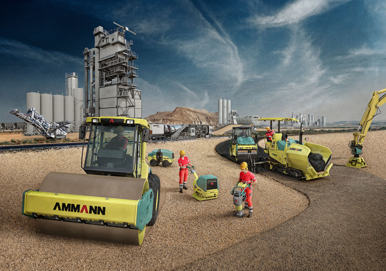 Асфальтоукладчик Ammann Aft 600-3 T4f фото 4