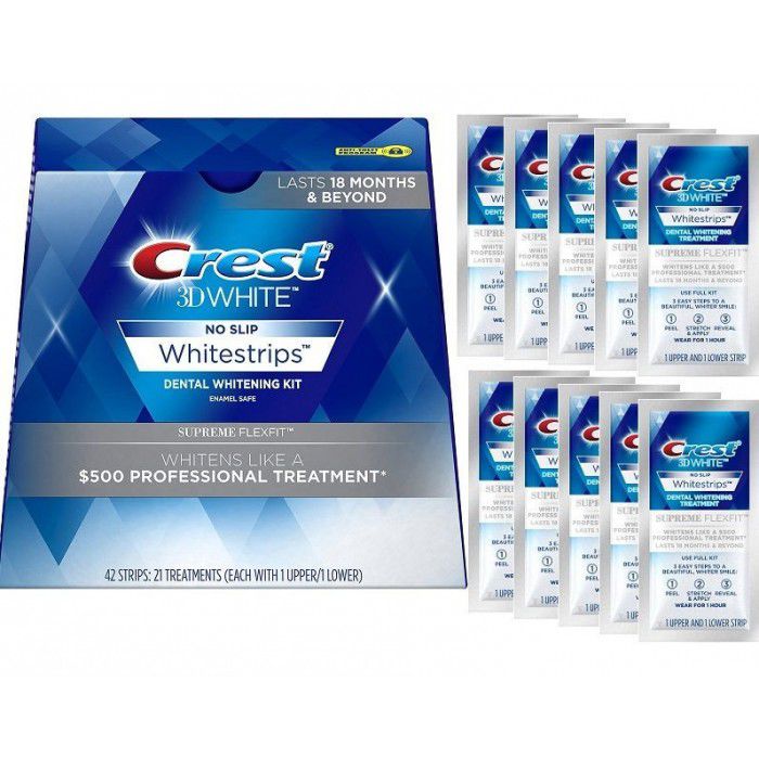 Crest 3d white - albirea dintilor foto 1