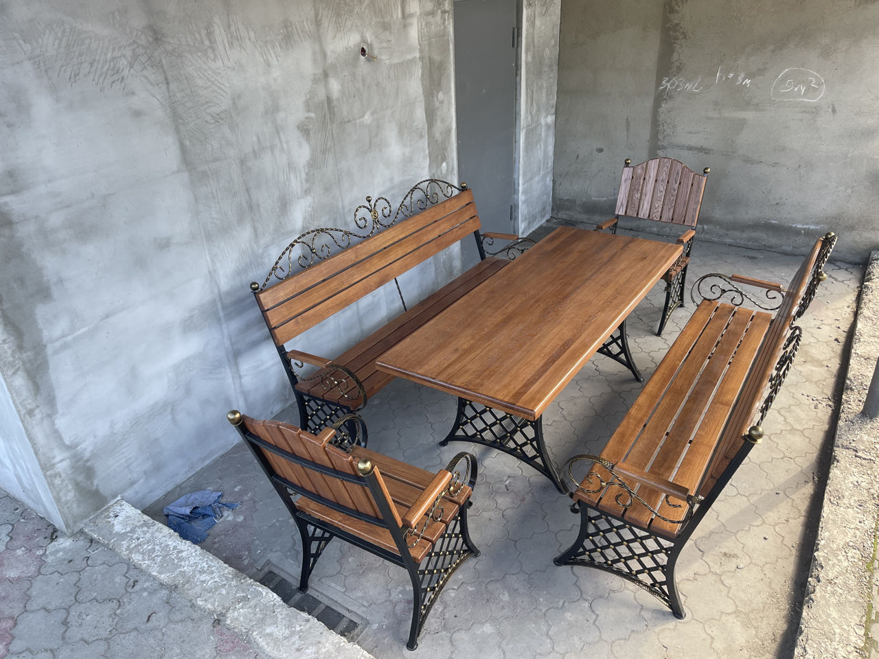 Садовая мебель деревянные столы