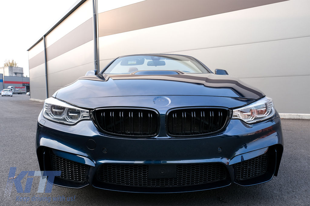 Grile M Nari BMW Seria 4 F32 F33 F36 (2013-03.2019) Negru Lucios foto 8