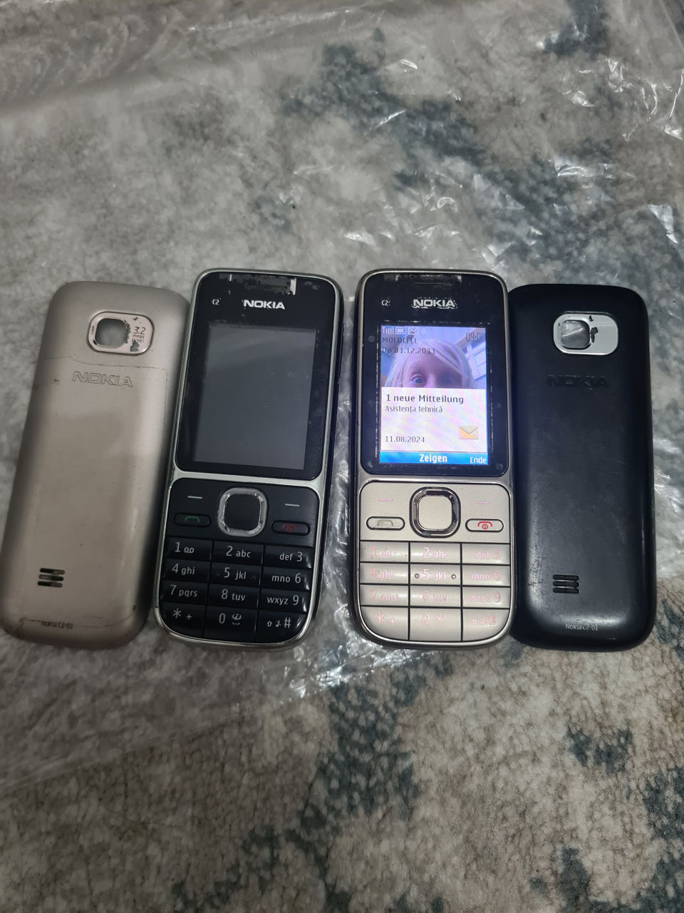 2 nokia c2  200 lei  ambele. foto 0