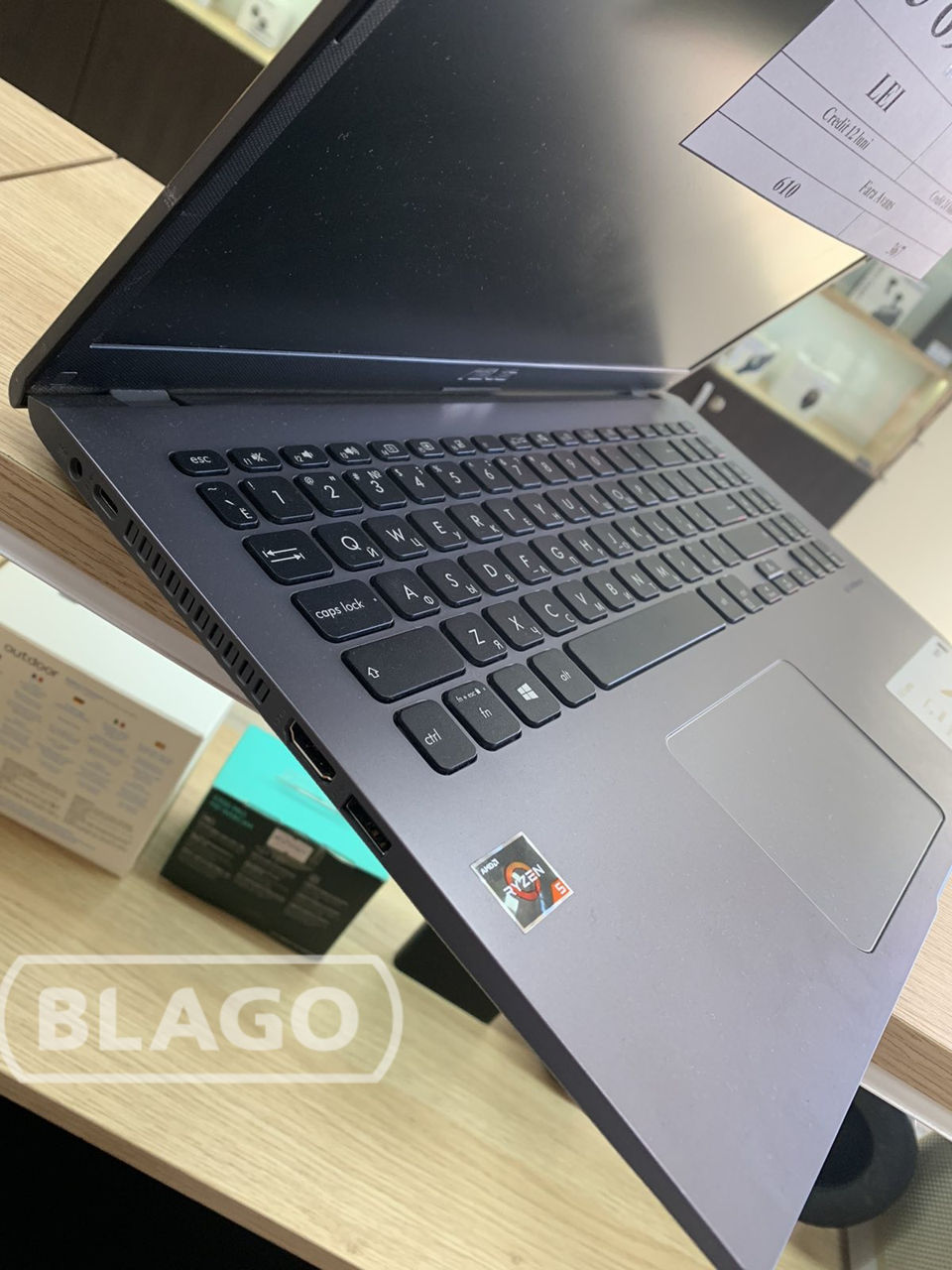 Asus D509D, AMD Ryzen 5, Ram8/Ssd 256 Gb, AMD Radeon Vega 8, 5890 lei