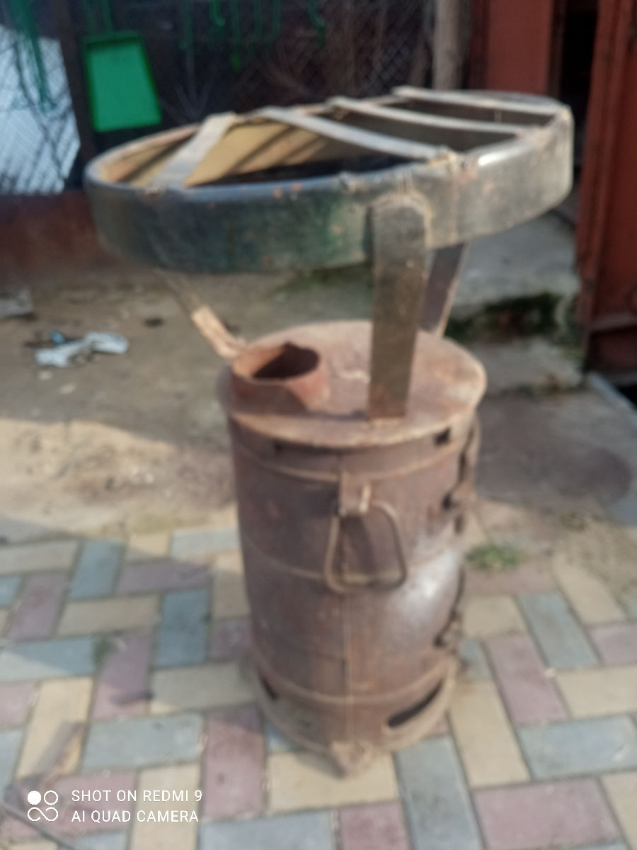 Буржуйка гаражная советская фото 0