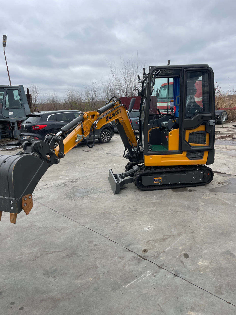 Miniexcavator macao ct23  credit fără prima rată este în stoc foto 3