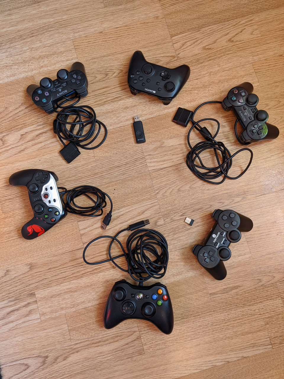 Controler PS1 - PS2 - PS3 - PS4 - PS5 - PC  - Xbox 360 -  One - series S,X - Switch - Buuz PS2 foto 2