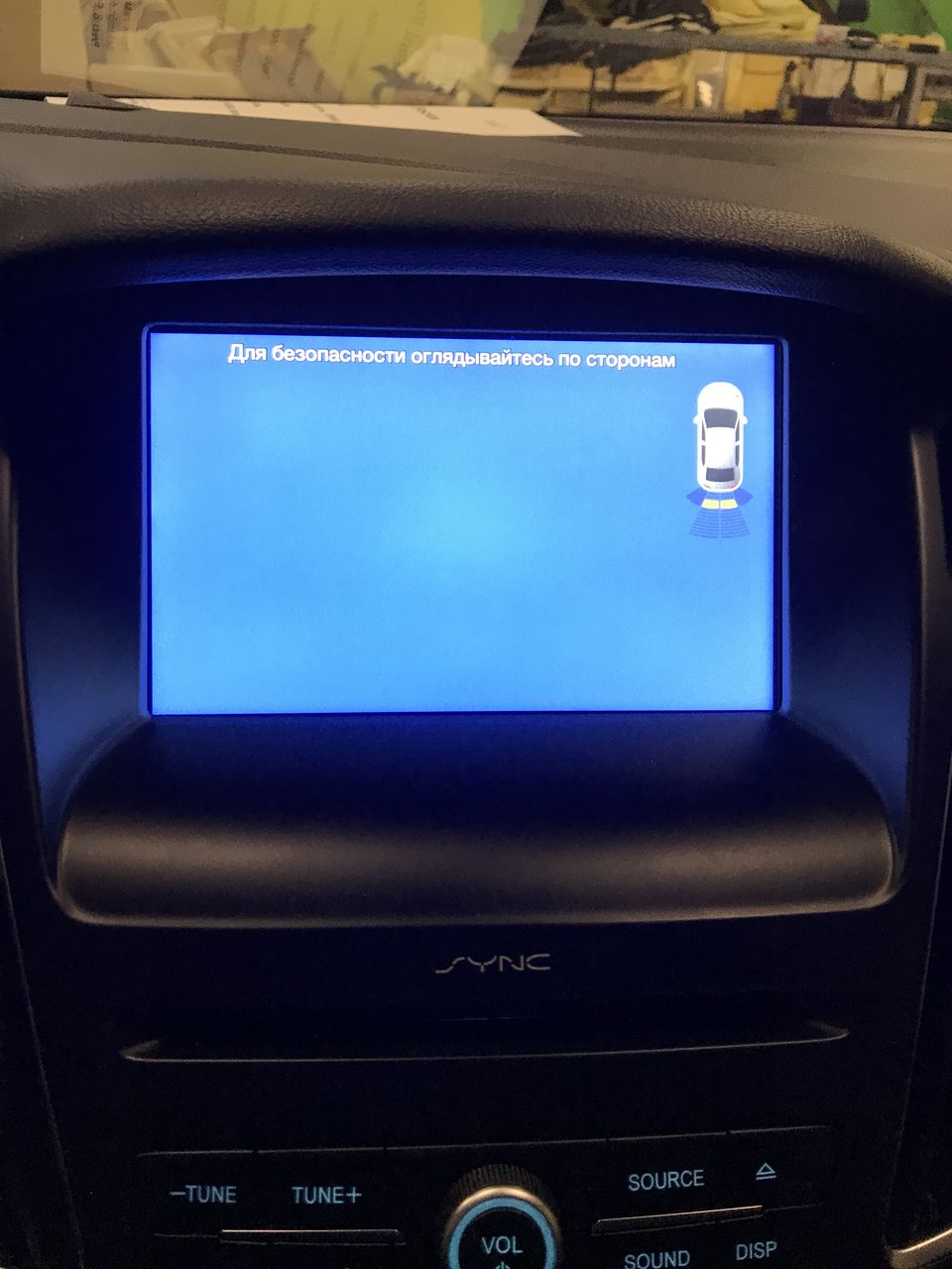 Камера на штатный монитор Ford Sync foto 3