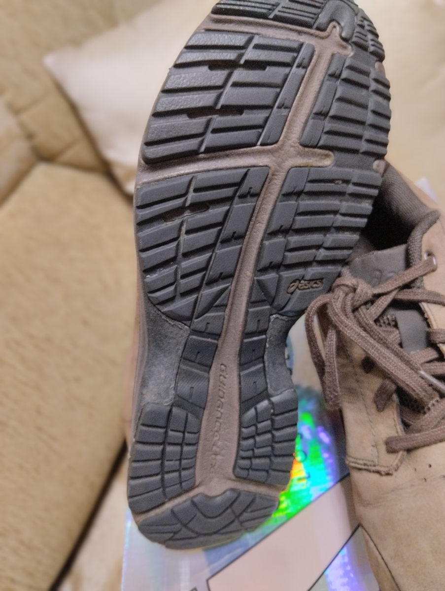Кожаные кроссы Asics Duomax  44,5 размер foto 5