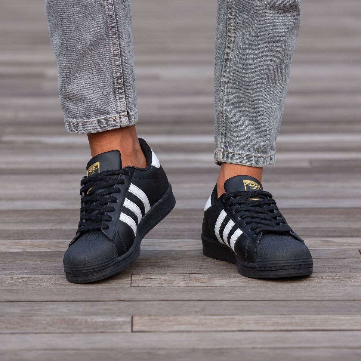 Adidas Superstar Black Unisex foto 6