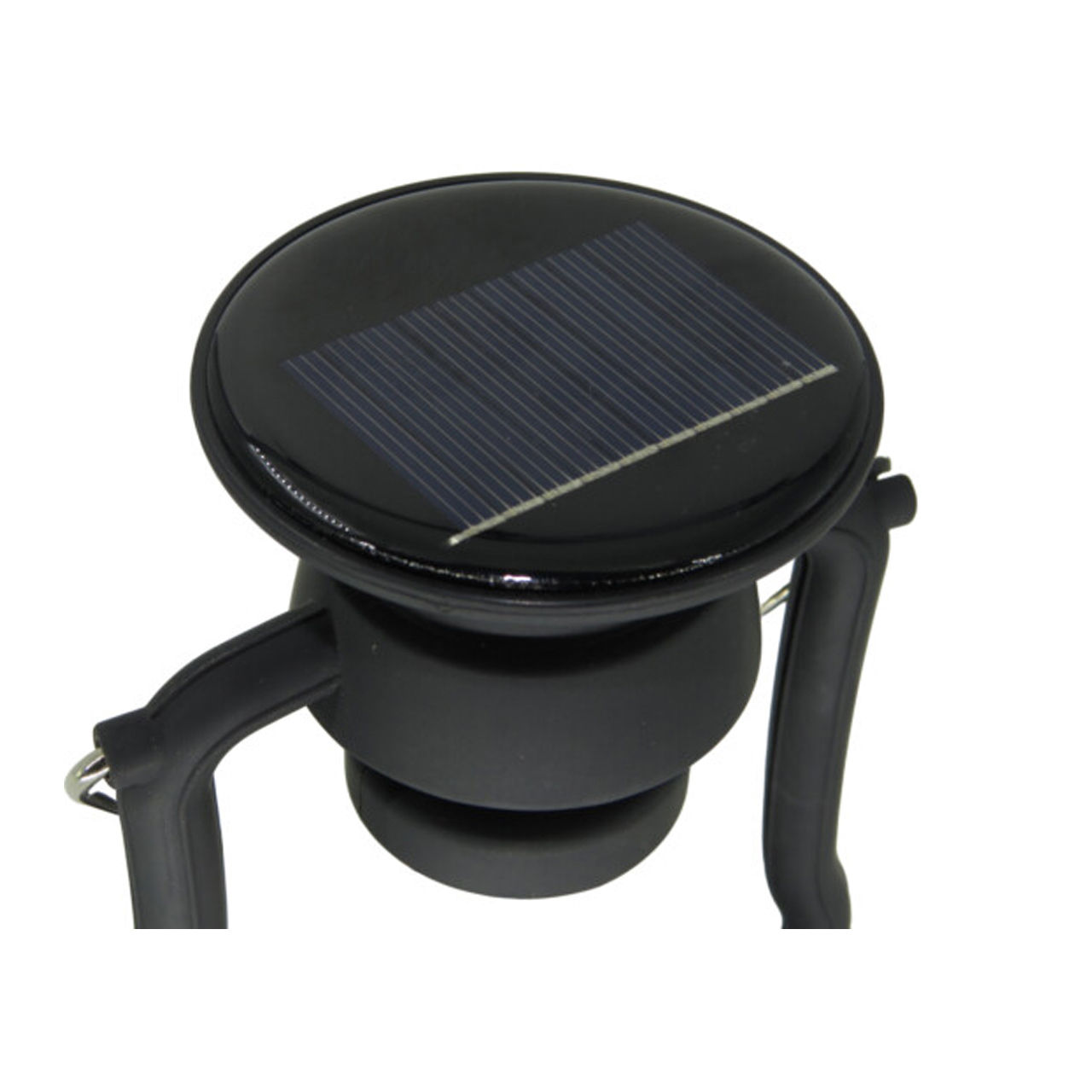 Lanternă LED vintage cu panou solar și posibilitate de încărcare manuală foto 1