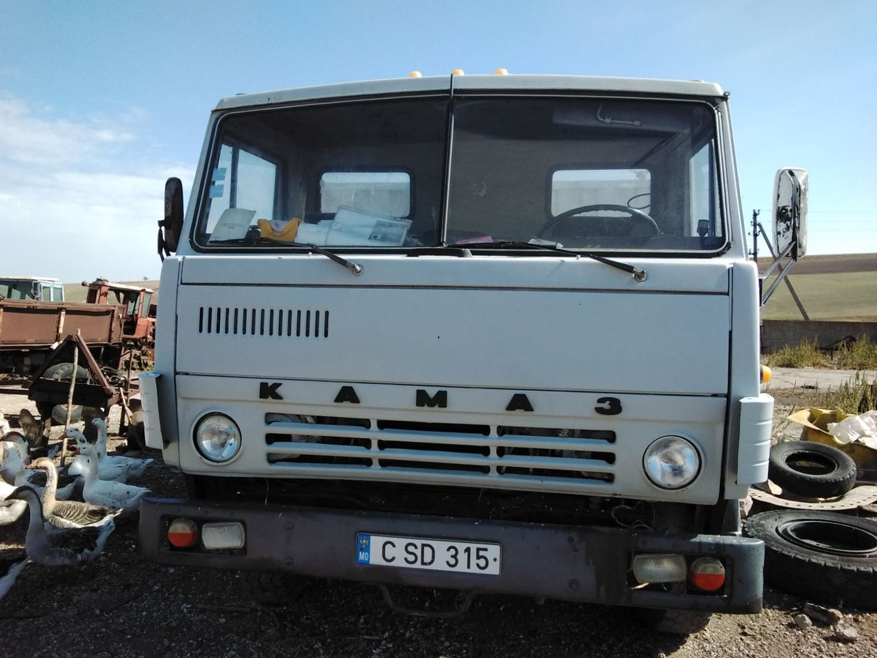 KAMAZ 5320 + remorca foto 3