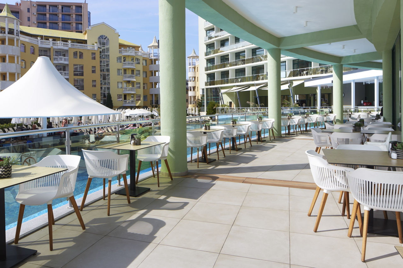Hotel Marvel 4*, Sunny Beach. Зонты и шезлонги на пляже.Рекомендуем !!! фото 9