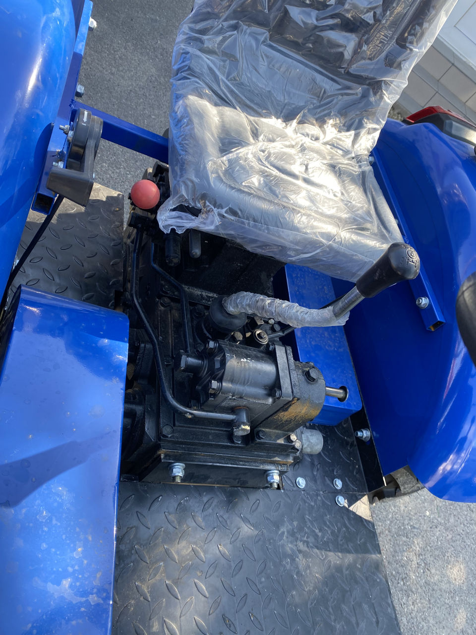 Minitractor Zubr 24cp cardan freza+plug foto 10