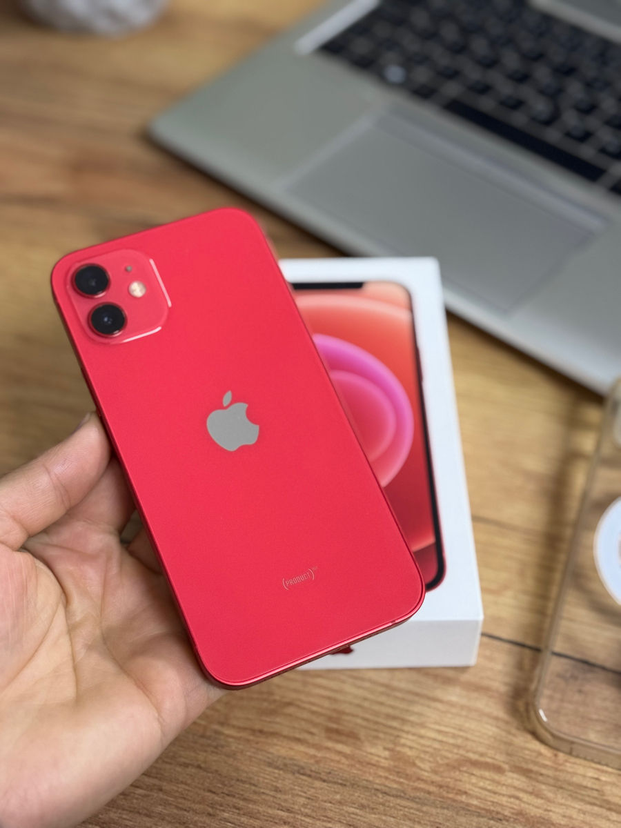 Iphone 12 128gb Red Product состояние нового телефона foto 3