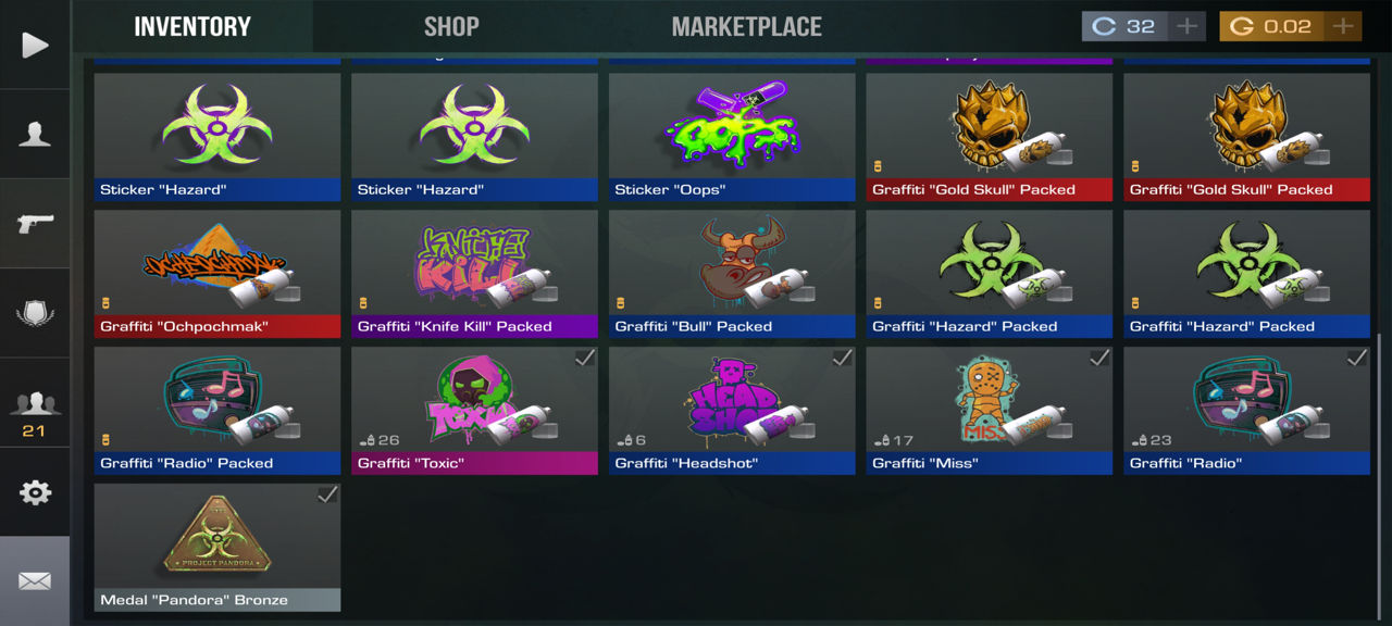 Vând cont de standoff 2 Продаю акаунт в стандофф 2