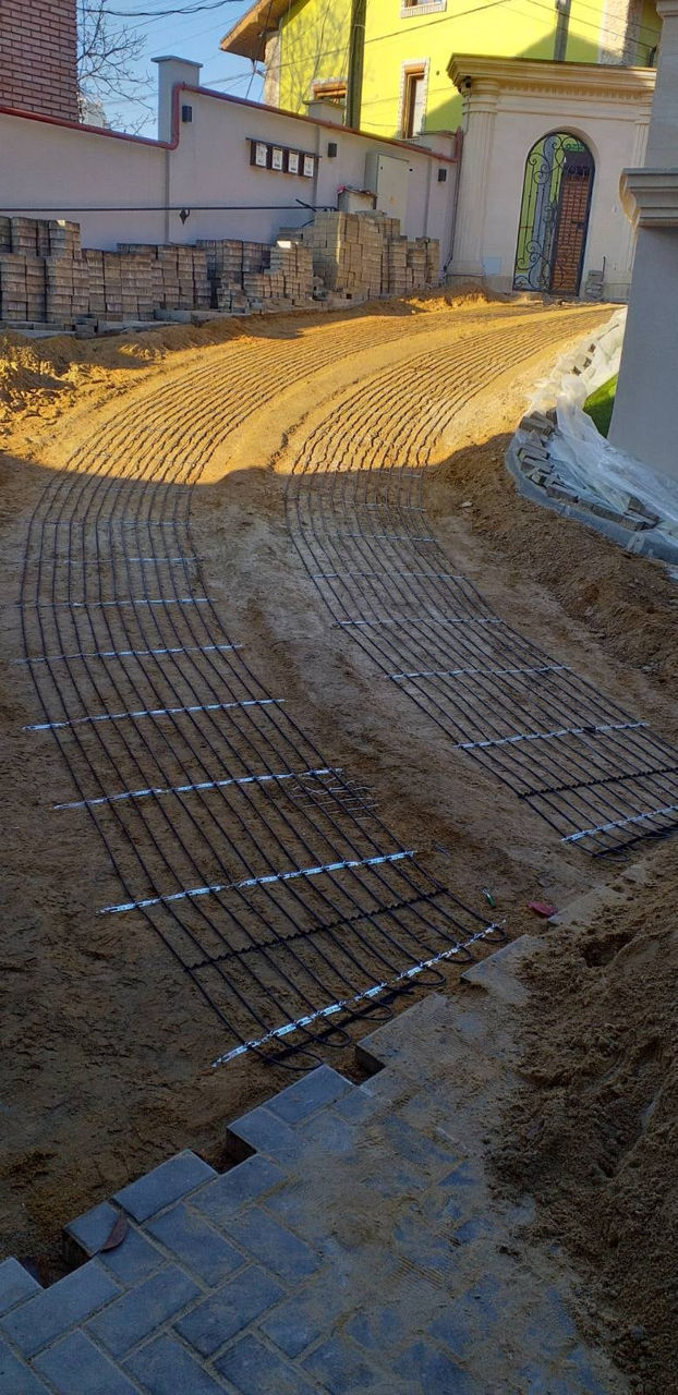Sistem topirea zăpezii (degivrare) — Tepte, rampe, alei. Instalare. 20 ani garanție. Importator foto 15