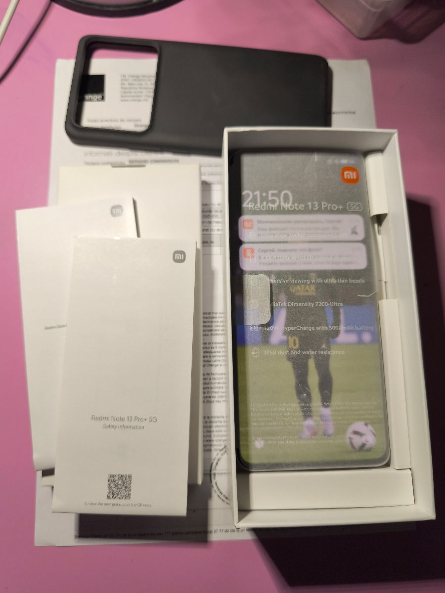 Xiaomi redmi note 13 pro plus 5 G. 8/256 GB. фото 1