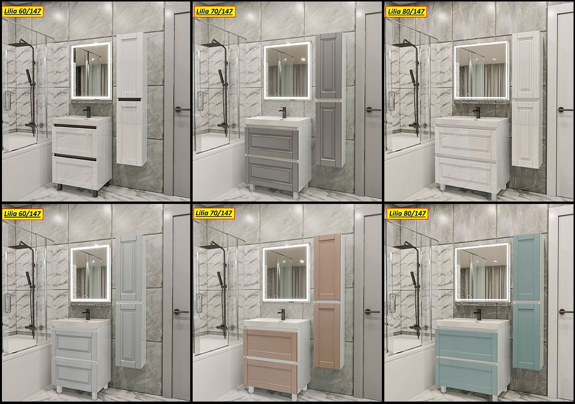 Мебель в ванную МДФ краска-глянец/мат.Фабрика.Mobilier baie MDFvopsea-lucios/mat.De la producator. фото 11