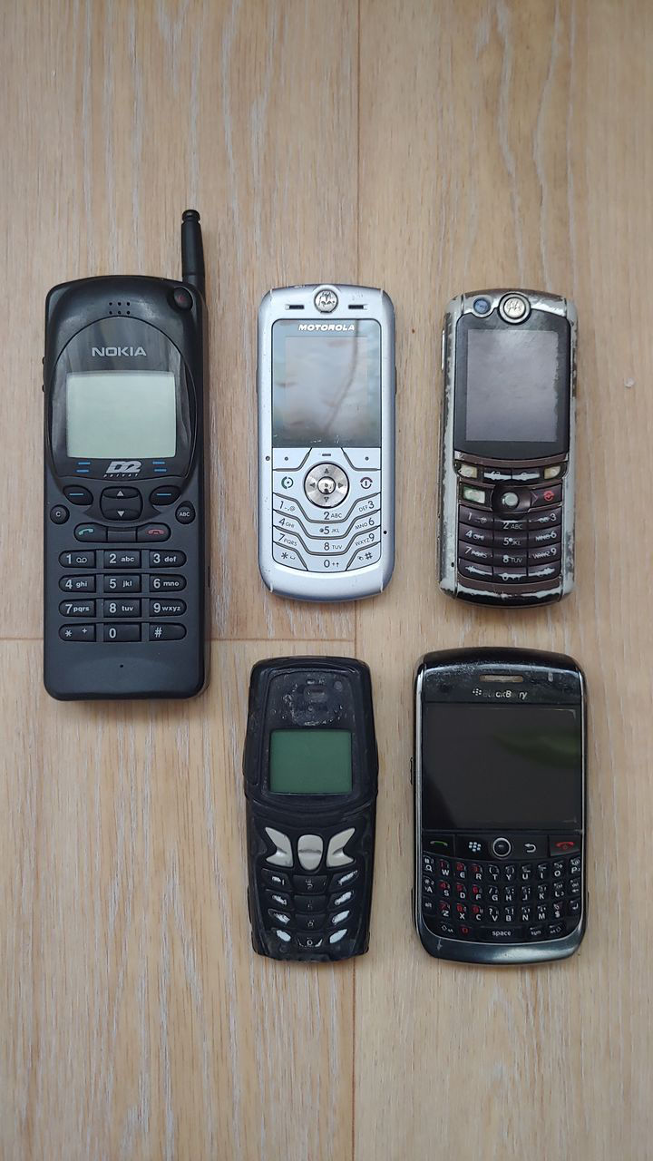 nokia 2110, nokia 5210, motorola e398 (e1) , motorola l6, blackberry ...