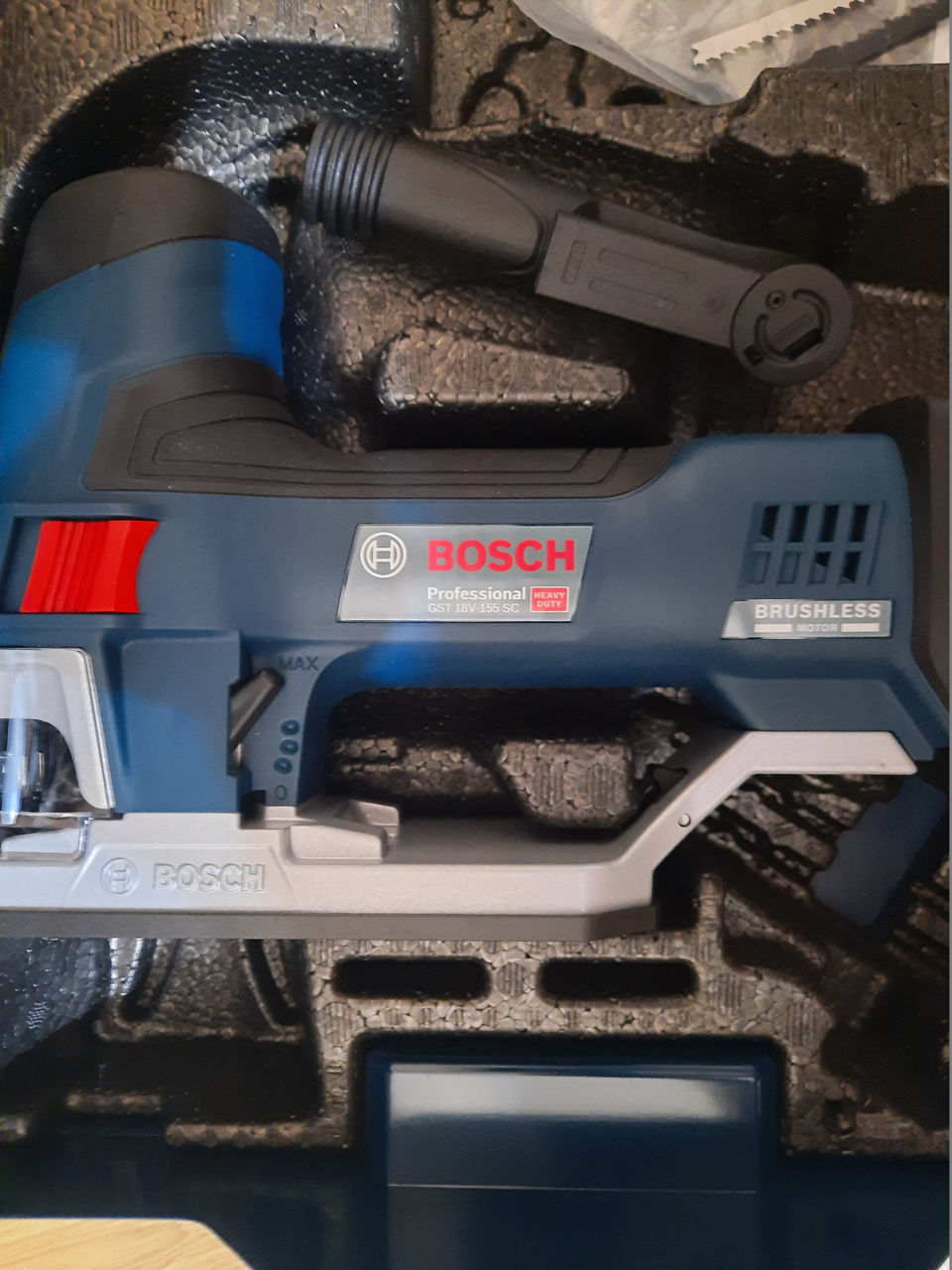 Лобзик Bosch Professional GST 18V-155 SC foto 4