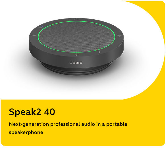 Jabra Speak2 40 - Спикерфон, полнодиапазонный 50-мм динамик и широкополосный звук foto 3