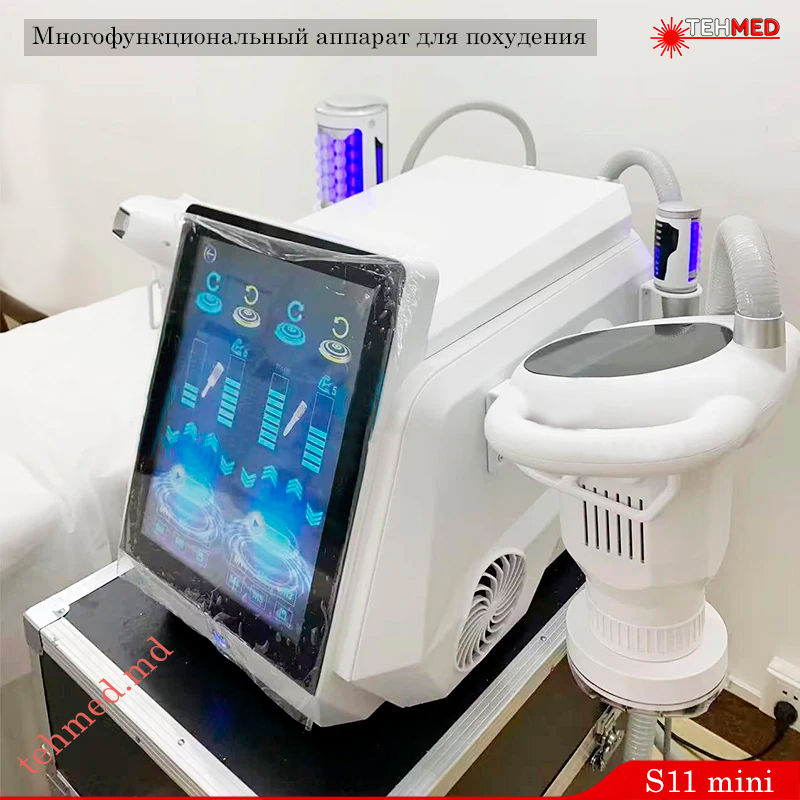 Многофункциональный аппарат для похудения S11 rf vacuum roller роликовый массаж  foto 2