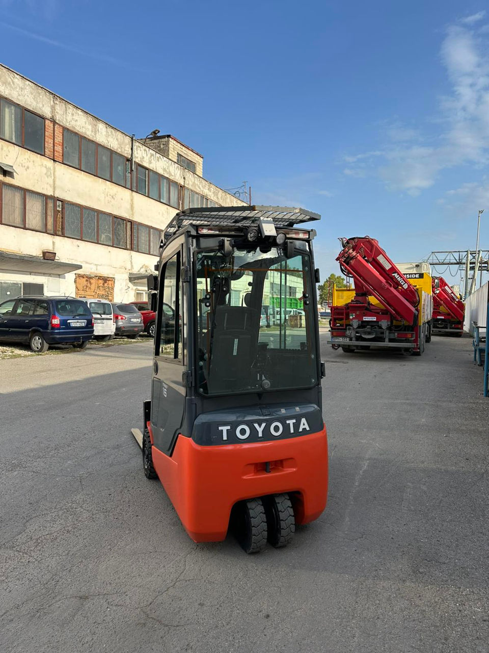 Electrostivuitor Toyota 1.6t/ Электропогрузчик Тойота 1,6т foto 7