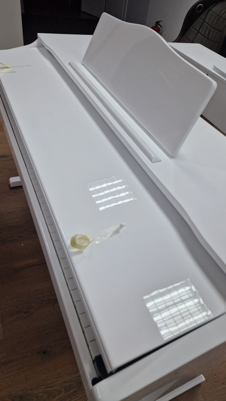 Pian digital alb glianets фортепиано белое лаковое foto 2