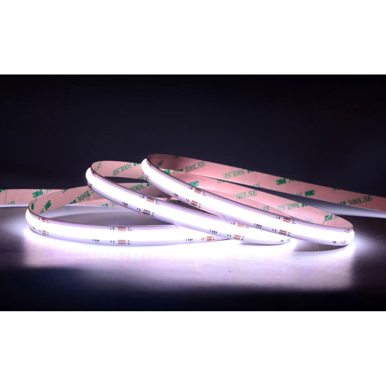 Banda LED RGB COB, 14W/m 24V 10000*10*2.3mm RGB, IP20  Descriere: Această bandă LED RGB COB are o ga foto 6