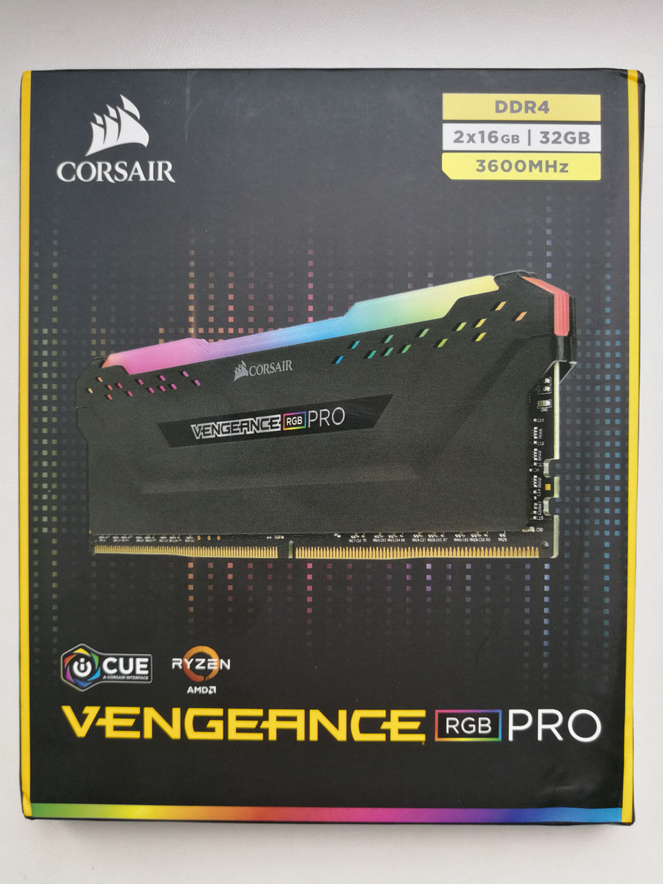 Corsair,G.Skill,Kingston DDR4 16GB,32GB,64GB 3200Mhz-3600Mhz RGB Новые - 1100 Лей фото 0