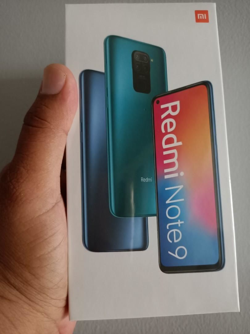 Xiaomi Redmi Note 9 128GB NFC Midnight Grey Nou