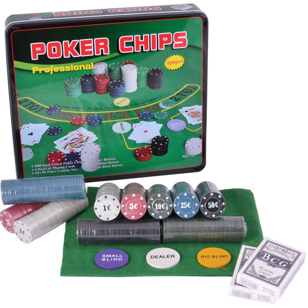 Set de poker покерный набор на 500 фишек и сукно фото 0