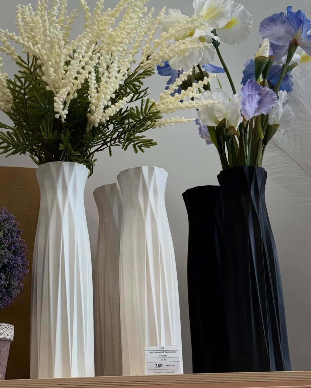 Decor-flori artificiale și vaze  foto 5