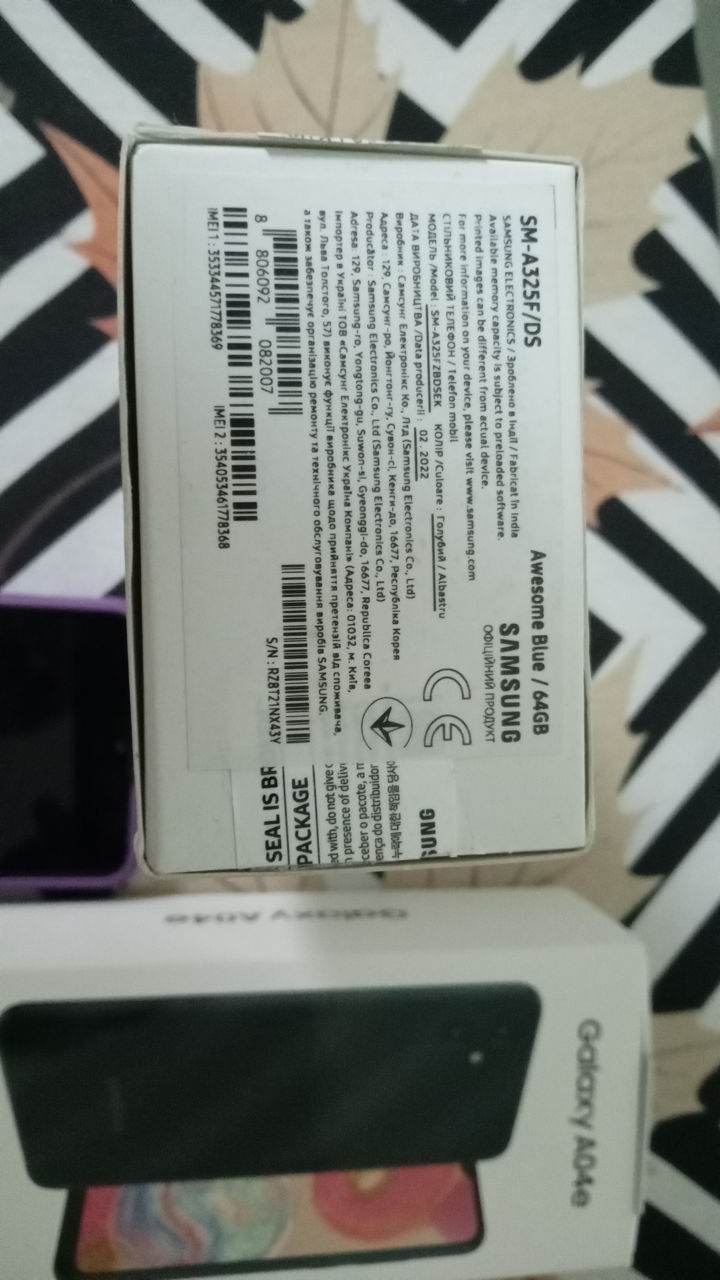 Samsung A32.64g.  şi Samsung A04E nou nouț foto 5