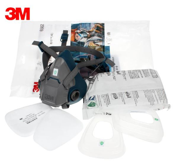 Маска респиратор 3M 6502QL foto 3