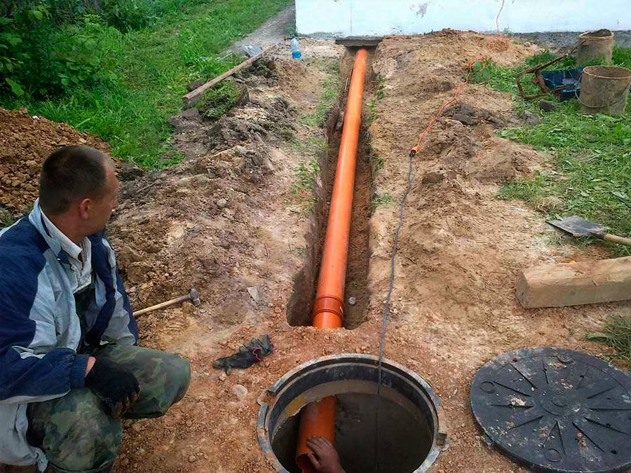 Копка прокладка монтаж труб и бетонных колец foto 5