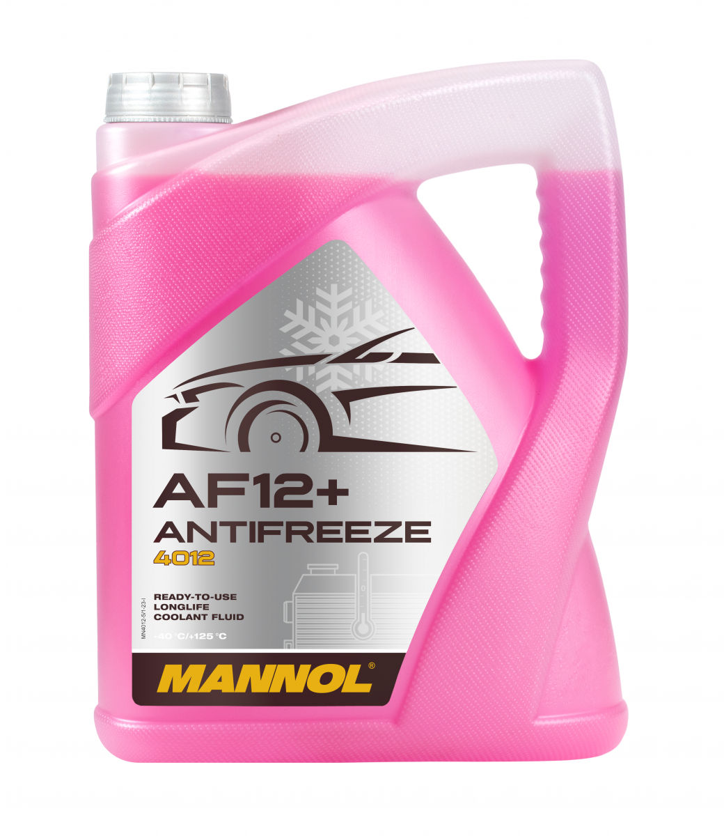 Antigel MANNOL 4012 Antifreeze AF12+ (-40 C) Longlife 5L foto 0