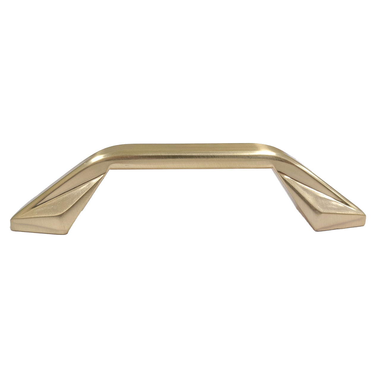 Maner pentru mobila Maner N06822 96 mm Brushed gold foto 0