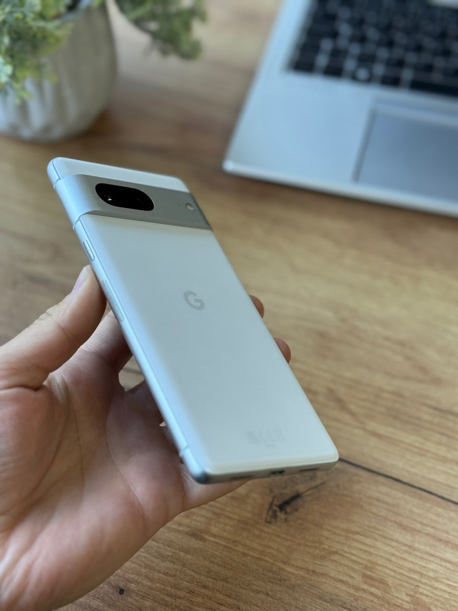 Google Pixel 7 128gb white , original ! Lucreaza perfect ! foto 1