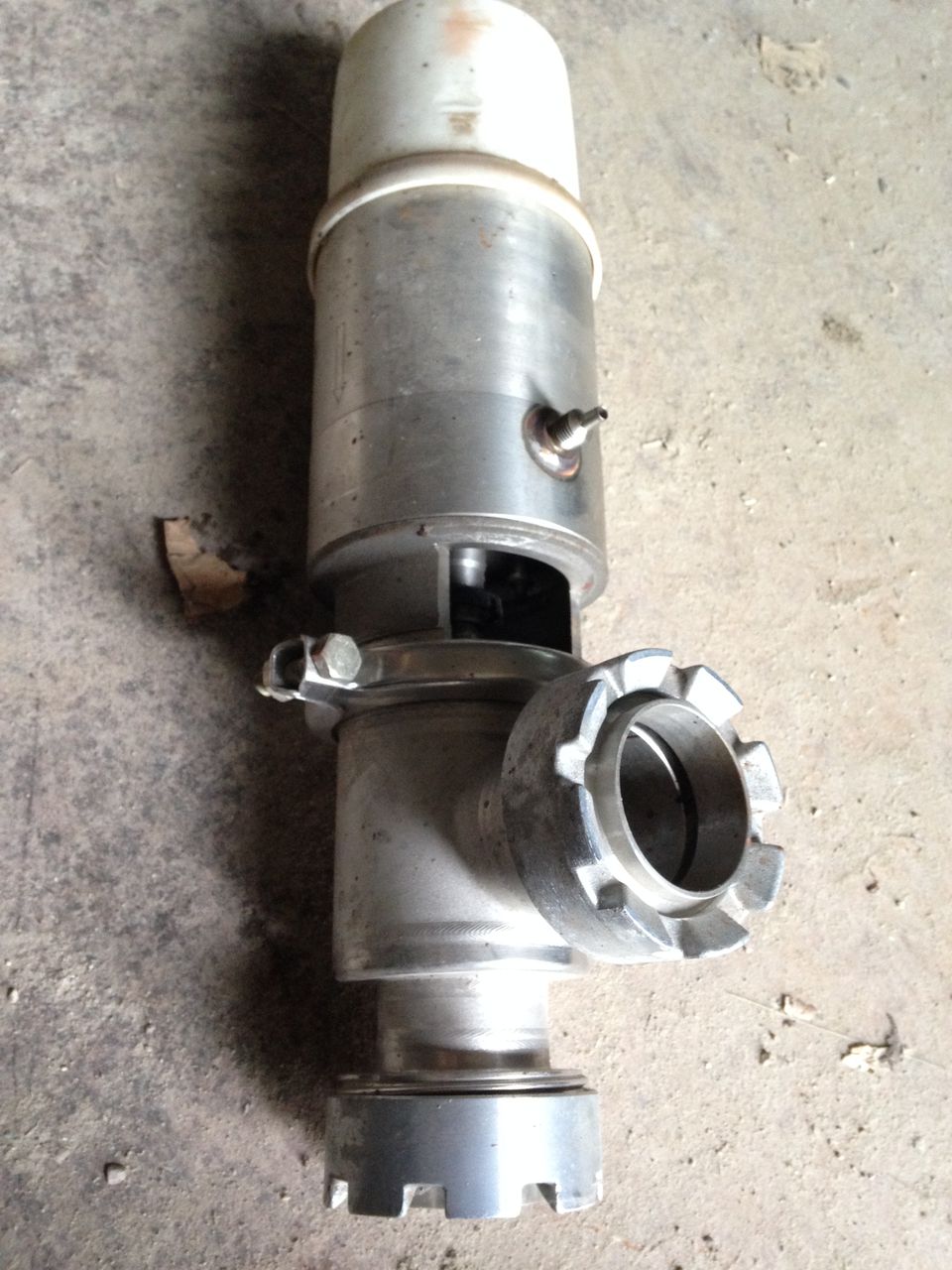 Пневматический клапан нержавеющий ДУ-50