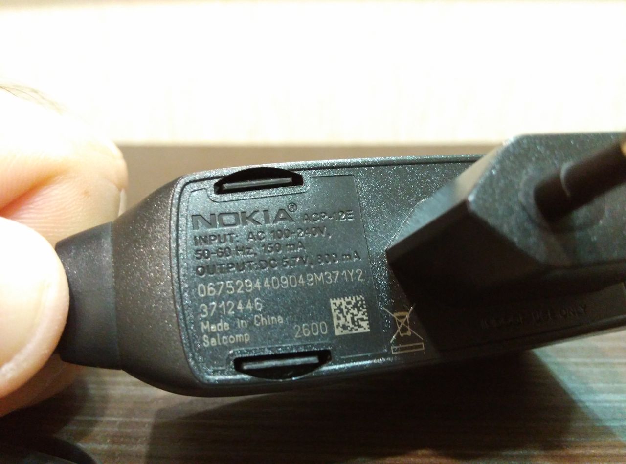 Подключите кабель usb к устройству nokia