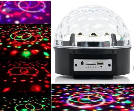 Диско шар Led Magic Ball Light=250леев фото 6