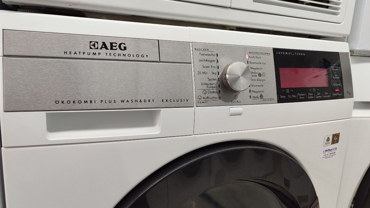 AEG стиральная машина с сушкой на фреоне фото 4