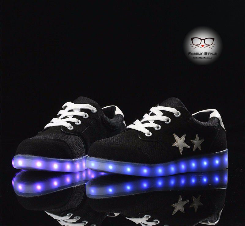 LED. Летняя модель - светящиеся кроссовки . LED sneakers (usb ...