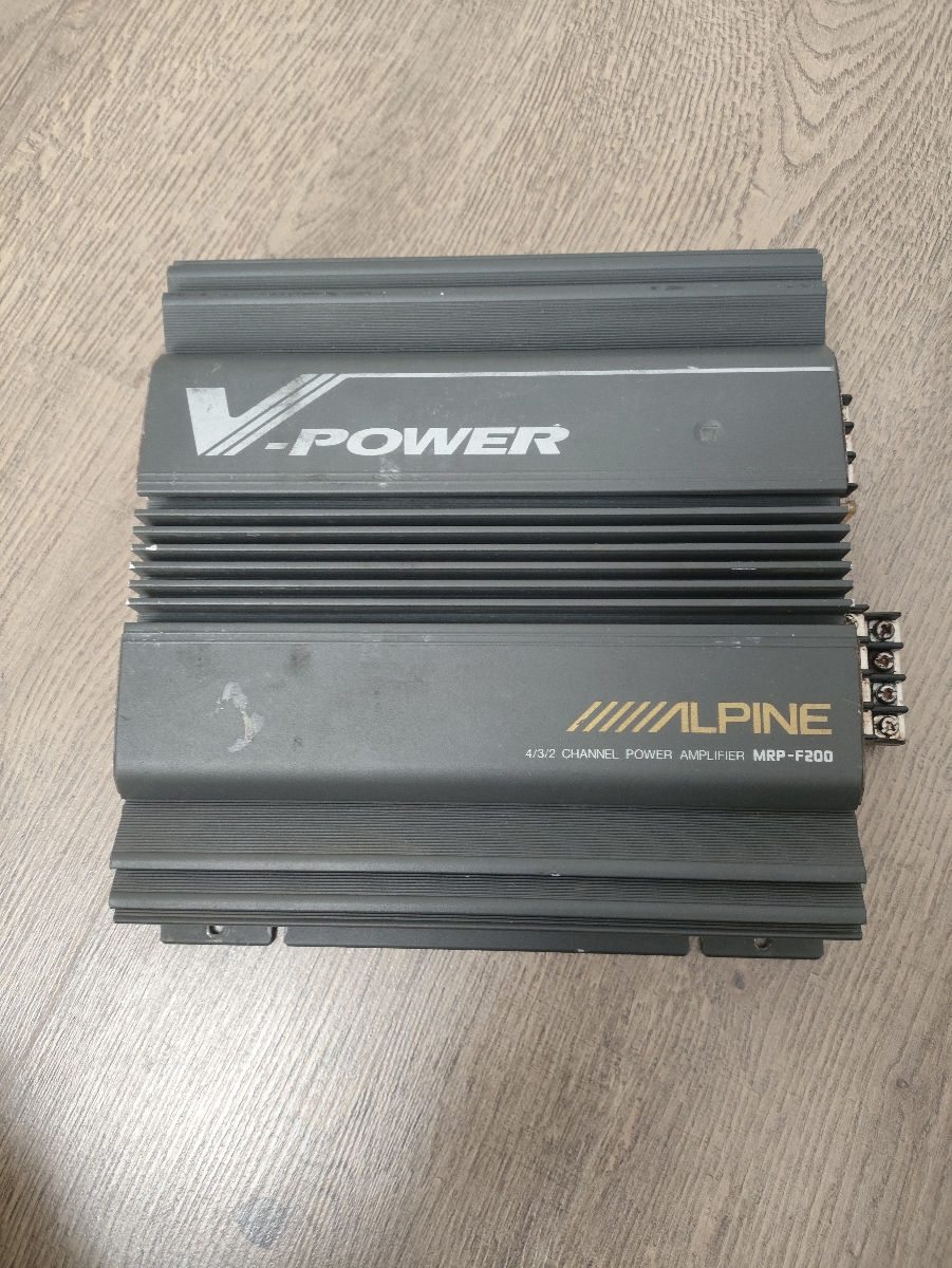Усилитель Alpine MRP-F200 foto 0