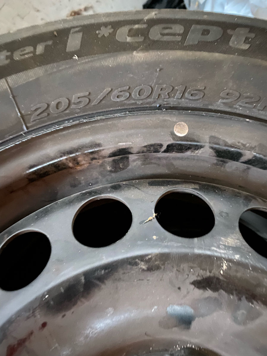 Диски + резина hankook. на mercedes разболтовка 112диски + резина ...