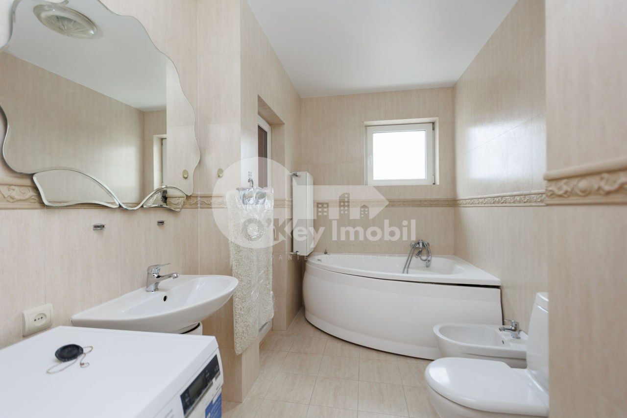 Chirie! Apartament cu 3 camere + living, 165 mp, Râșcani, 1 200 € foto 13