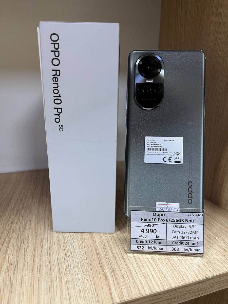 Oppo Reno10 Pro 8/256GB 4990 lei foto 0