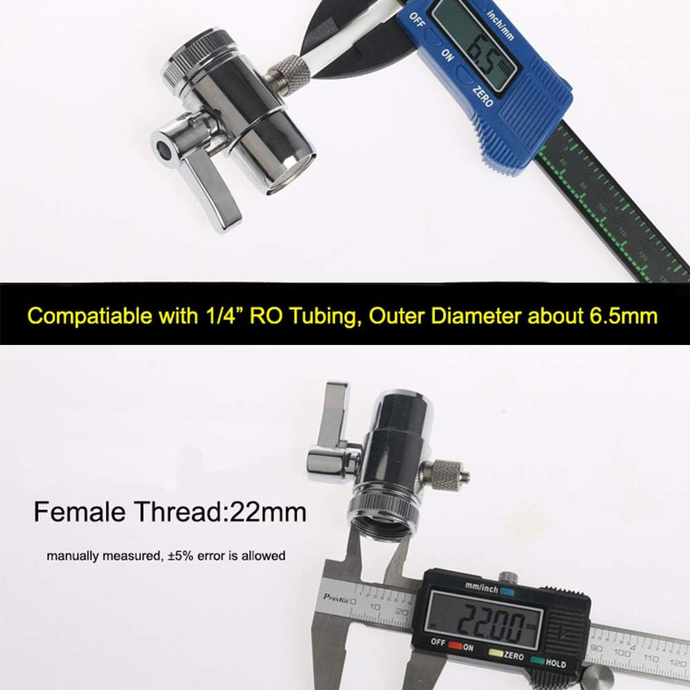 Robinet osmo adaptor baterie chiuveta filtru apa, comutator supapa adaptare pentru robinet  foto 8